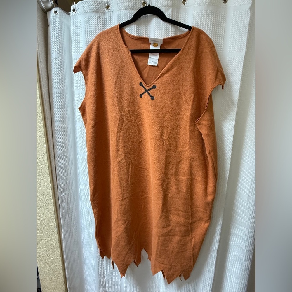 The Flintstones Barney Rubble Halloween Costume Men’s XL 1 piece Outfit